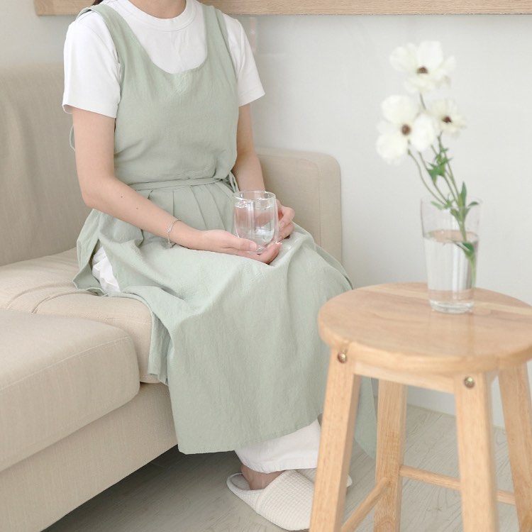 Solid Apron Linen